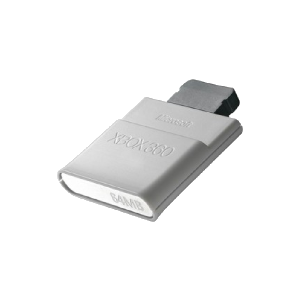 Microsoft Xbox 360 Carte Mémoire de 64 MO Blanc Cash