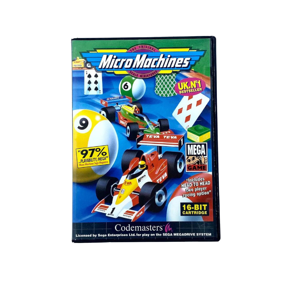 Mega Drive Micro Machine Cash'land