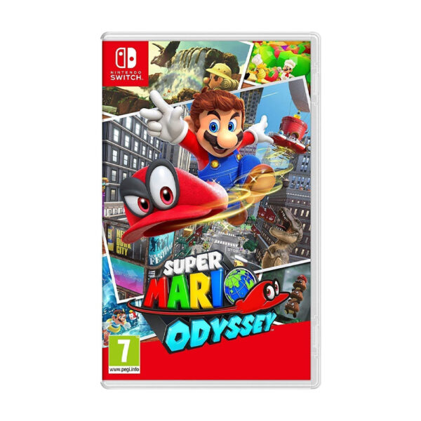 Lance-toi dans une toute nouvelle aventure inoubliable avec Super Mario Odyssey sur switch.