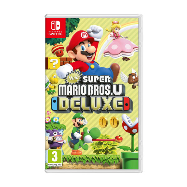 Prêt pour l'aventure avec Super Mario Bros. U Deluxe sur Nintendo Switch ? Mario, Luigi, Toad et les nouveaux Toadette et Carottin sont de la partie !
